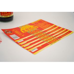Custom Self Adhesive Clear Sticker Paper Anti Counterfeit Waterproof Vinyl