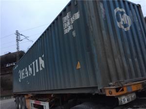 China Dry Steel 2nd Hand Shipping Containers For Intermodal Transport factory