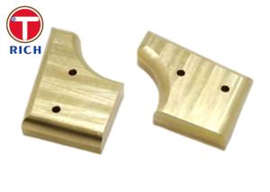 China Cutting CNC Brass Parts Handle Hardware CNC Lathe Processing Copper Parts factory
