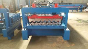 China 75mm Wall Sheet Roll Forming Machine For Building Construction 7.5kw factory