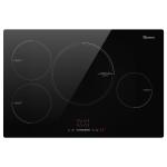 30 Inch 4 Burner Electric Induction Cooktop 220-240V 7200W With Precise Power