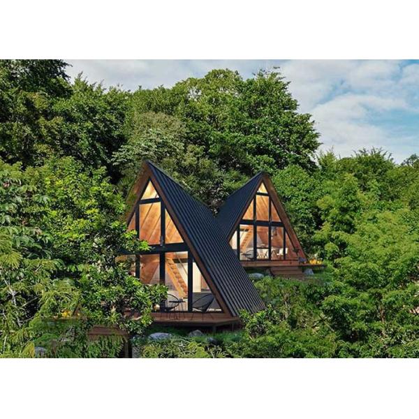 Australia Standard Light Steel Prefabricated Triangle Building With WPC Board