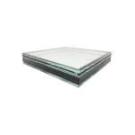 Flat 5+6A+5 Insulated Glass Panels For Window Supermarket