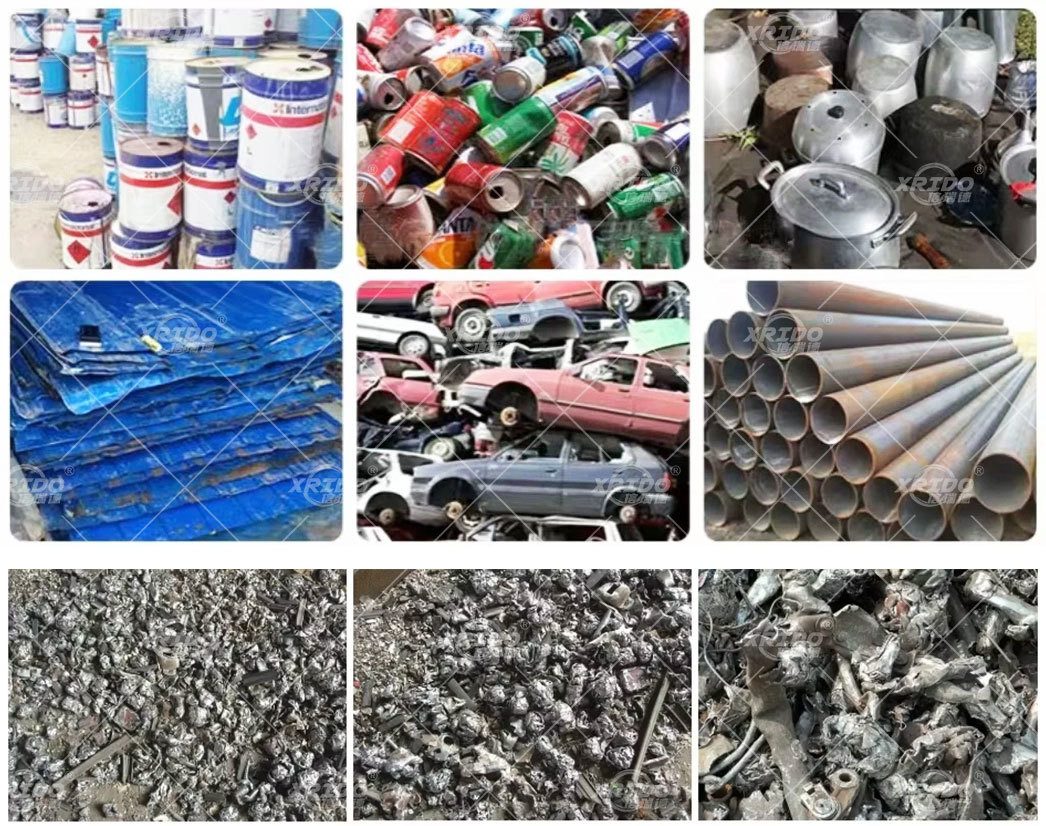 Scrap Home Appliance Plastic Metal Crusher Waste Home Appliance Recycling Machine