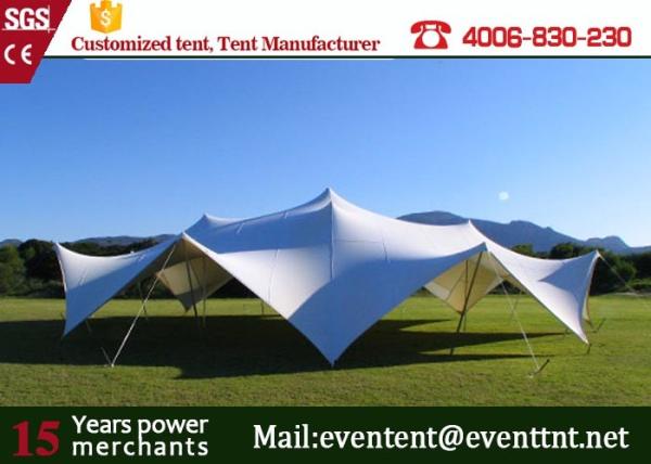 Fashionable Freeform Stretch Tent With Powder Coated Hot Dip Galvanized Steel