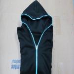 2015 party el hoodies/ glow hoodies/ light up hoodies