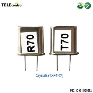China Telecrane key pad radio remote control crystals frequency quartz factory
