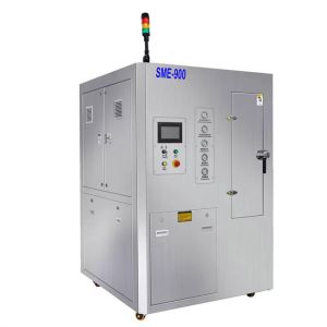 600mm width net Sus304 Semiconductor packaging flux chemical wash machine for
