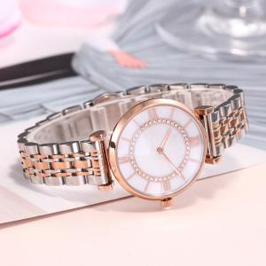 China New 2019 Japan Quartz Analog Timepieces Stainless Steel Luxury Women Ladies Fashion Watch OEM Watch factory