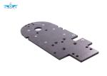 Turning Type Carbon Fiber Sheets , Lightweight Carbon Fiber Robot Parts