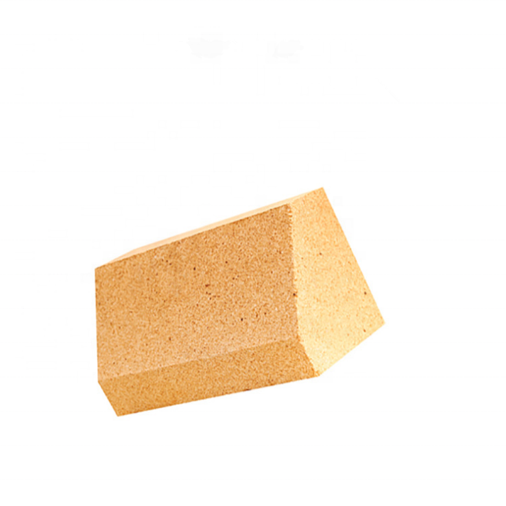 FE2O3 2% max Wedge Refractory Fire Clay Brick for Steel Mill Heating Furnace Sample