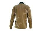 Anti Pilling Knitted Collar Custom Work Shirts Mechanic Uniform Comfortable