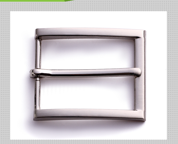 Custom Classic Unisex Metal Plate Belt Buckles With Rack Plating