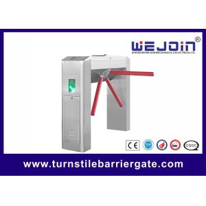 China RFID Card Pedestrian Barrier Turnstile Gate Automatic With Traffic Light Indicator factory