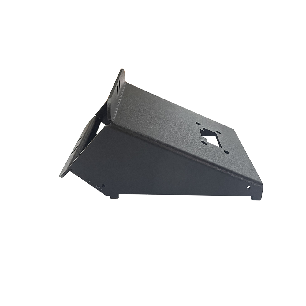 Parts Aluminum Sheet Metal Fabrication CNC Machining Hardware Parts Surface Black Anodizing