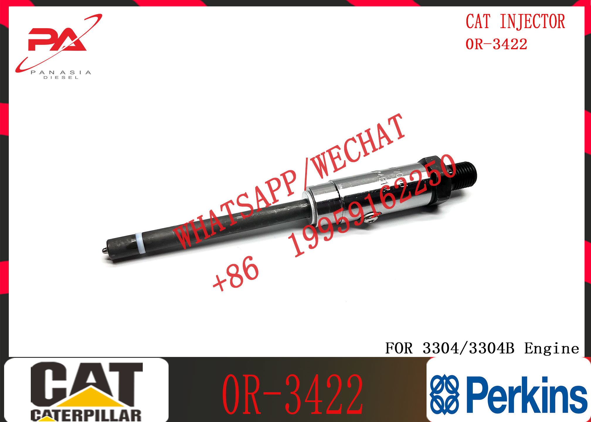 Fuel Injector Nozzle 4W-7018 0R-3422 8N-7005 130-1804 0R-8787 0R-4124 0R-3591 0R-3423