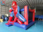 Commercial Grade Spiderman Theme Inflatable Bouncy House Castle Jumping House