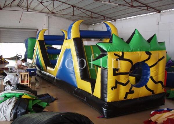 0.55mm Plato PVC funny Inflatable Playground , Amusement Park for Outdoor