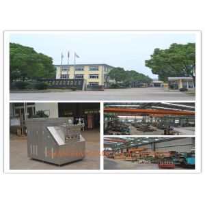 China High Efficiency CIP Homogenizer / Industrial Homogenization Machine 3000 L/H on sale