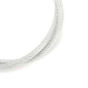 China Industrial Grade PVC Coated Nylon Stainless Steel Wire Ropes for Harsh Conditions factory