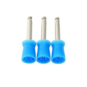 China 100pcs/Box Dental Prophy Polishing Brush Colorful Rubber Dental Prophy Cup factory