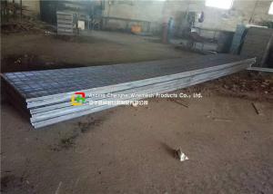 China Sliding Resistance Steel Platform Grating , Serrated Steel Grid Mesh Flooring factory