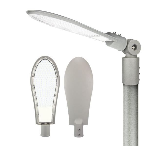 Durable Aluminum Body Outdoor LED Street Lights For Roadway Pathway 150lm/W AC
