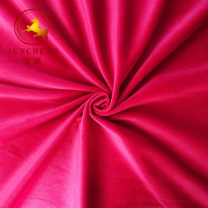 China Wholesale rose red holland velvet by yard factory
