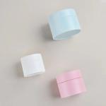 5g 10g 20g 30g 50g Empty Pink Double Wall Matte Face Cream Frosted Lip Balm