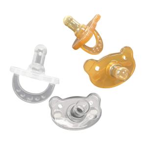 China Food Grade Baby Dummy Pacifier , BPA Free Small Pacifiers For Newborns factory
