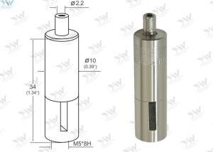 China Adjustable Brass Cable Gripper M 5 Internal Thread Size Nickel Finishing Color factory