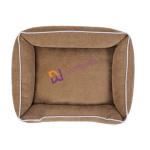 Corduroy Environmental Protection Self Warming Pet Bed PP Cotton orthopedic dog