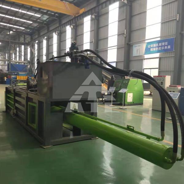 Aluminium Can Baler 100 Ton Hydraulic Press Baler Horizontal Cardboard Baler