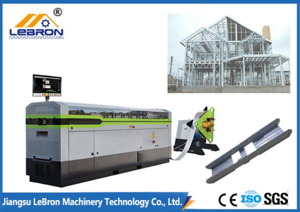 Green Light Gauge Steel Framing Machines 7.5kW Main Unit Power Full Automatic