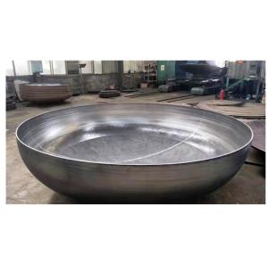 China ASME Standard Flat Dished Head for Steel Hemispheres Dish Head Production Company factory