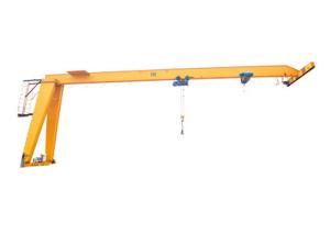 China BMH Type Single Girder Semi Portal Crane Electric Hoist 5 Ton IP54 Protection factory