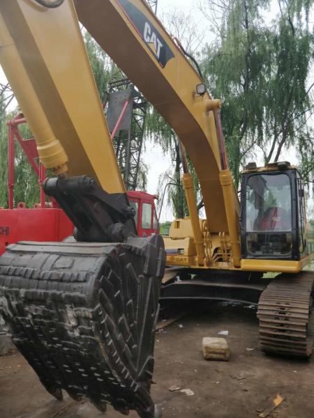 Yellow Used Excavator Machine 330bl Caterpillar Excavator 320B 320C 320D 325C