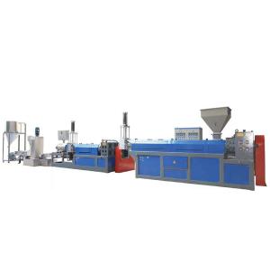 China PP PE Recycling Plastic Pelletizer , Waste Plastic Granulator Machine Automatic Control factory