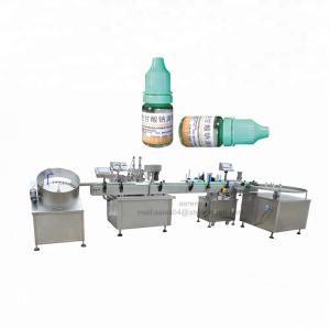 China Eye Drop Automatic Liquid Filling Machine For Electronic Cigarette Oil factory