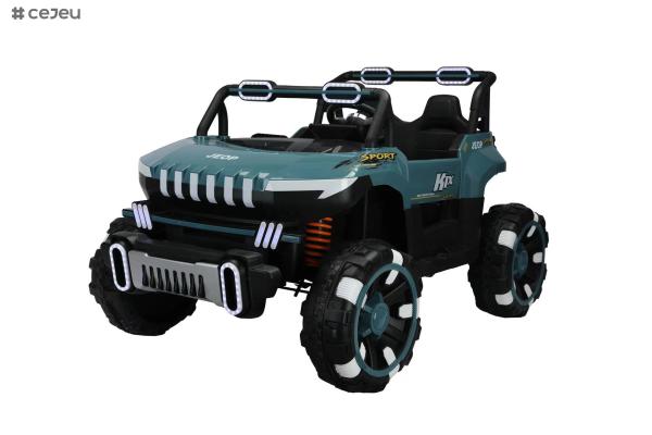 Gift for Boys & Girls: Electric UTV with Adjustable Seatbelts,Music/Light Handle