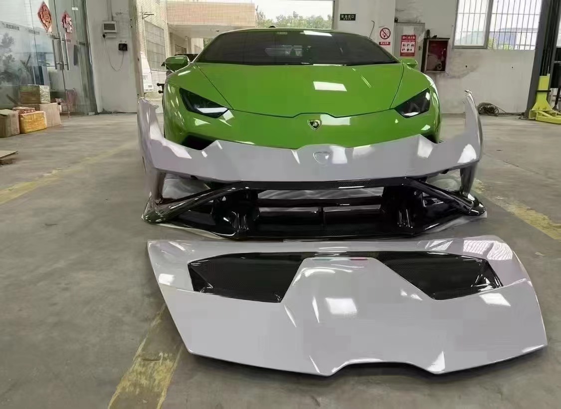 STP Carbon Fiber Body Kit for Lamborghini Huracan LP580 LP610 Carbon Fiber Front and Rear Bumper Spoiler Hood