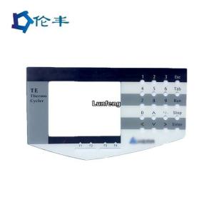 China OEM Instrument Panel Overlay Acrylic 3m 468MP Front Graphic Overlay factory