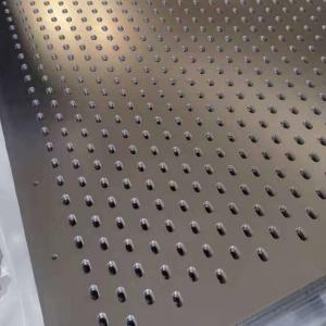 China Decorative 1mm Round Hole Perforated Metal Mesh Sheet Galvanized factory