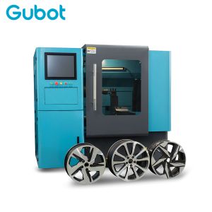 Automated CNC Wheel Cutting Machine System Laser Precision Wheel Repair Lathe