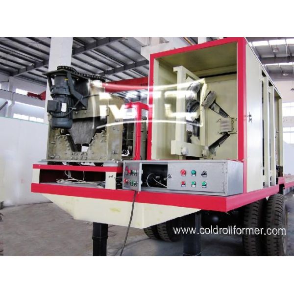 China Curving Roof Panel Roll Forming Machine Shanghai factory