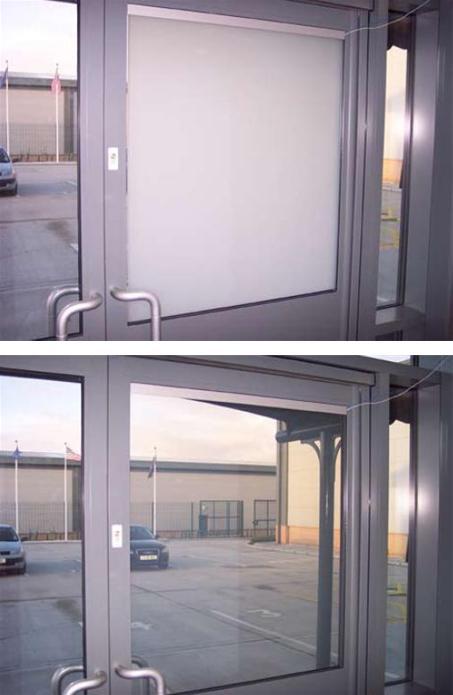 China smart switchable self adhesive film for glass factory