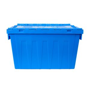 Warehouse Distribution Container Stackable Plastic Moving Crate with Customized