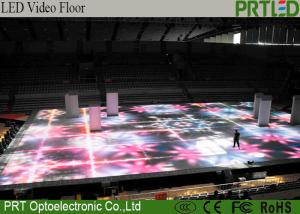 China Multifunction Interactive LED Party Floors Video Floors SMD2727 P6.25mm factory
