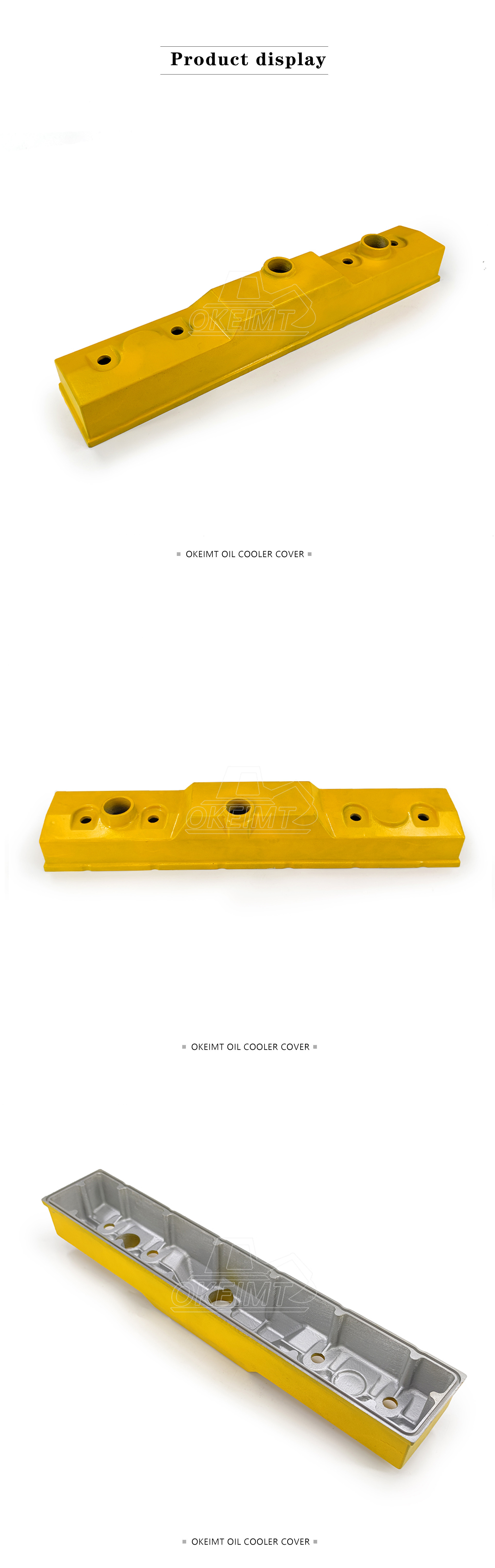 New 6D95 Valve Cover for Komatsu Engine PC200-6 Excavator Valve Chamber Cover