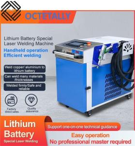 China Portable Pack Li Ion Battery Lithium Battery Laser Welding Machine For Prismatic Cell Batteries factory